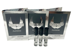 Paco Rabanne Invictus Platinum mini bottle for on-the-go fragrance touch-ups.