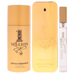 Paco Rabanne One Million bottle side profile, premium look for confident occasions