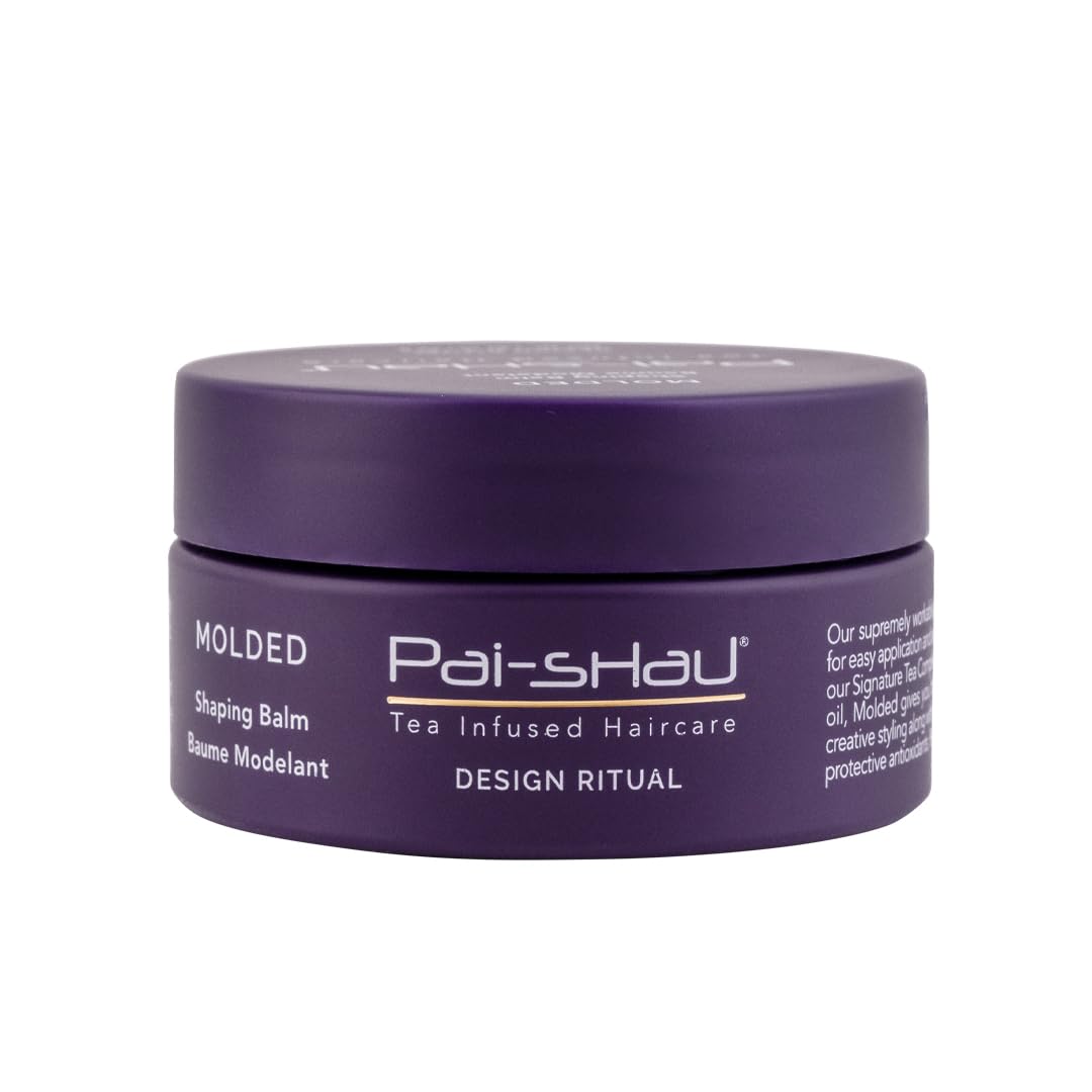 Pai-Shau Molded shaping balm tube front for easy application and hold.