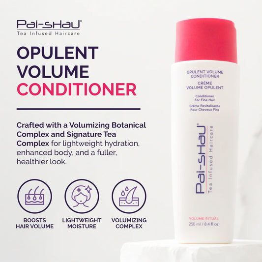 Pai-Shau Opulent Volume conditioner ingredients ginseng highlight natural lift for fine hair