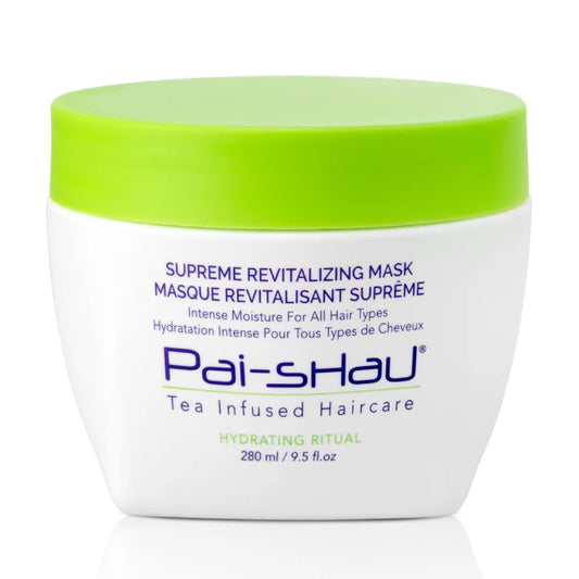 Pai-Shau Supreme Revitalizing Mask jar closeup showing creamy hydration