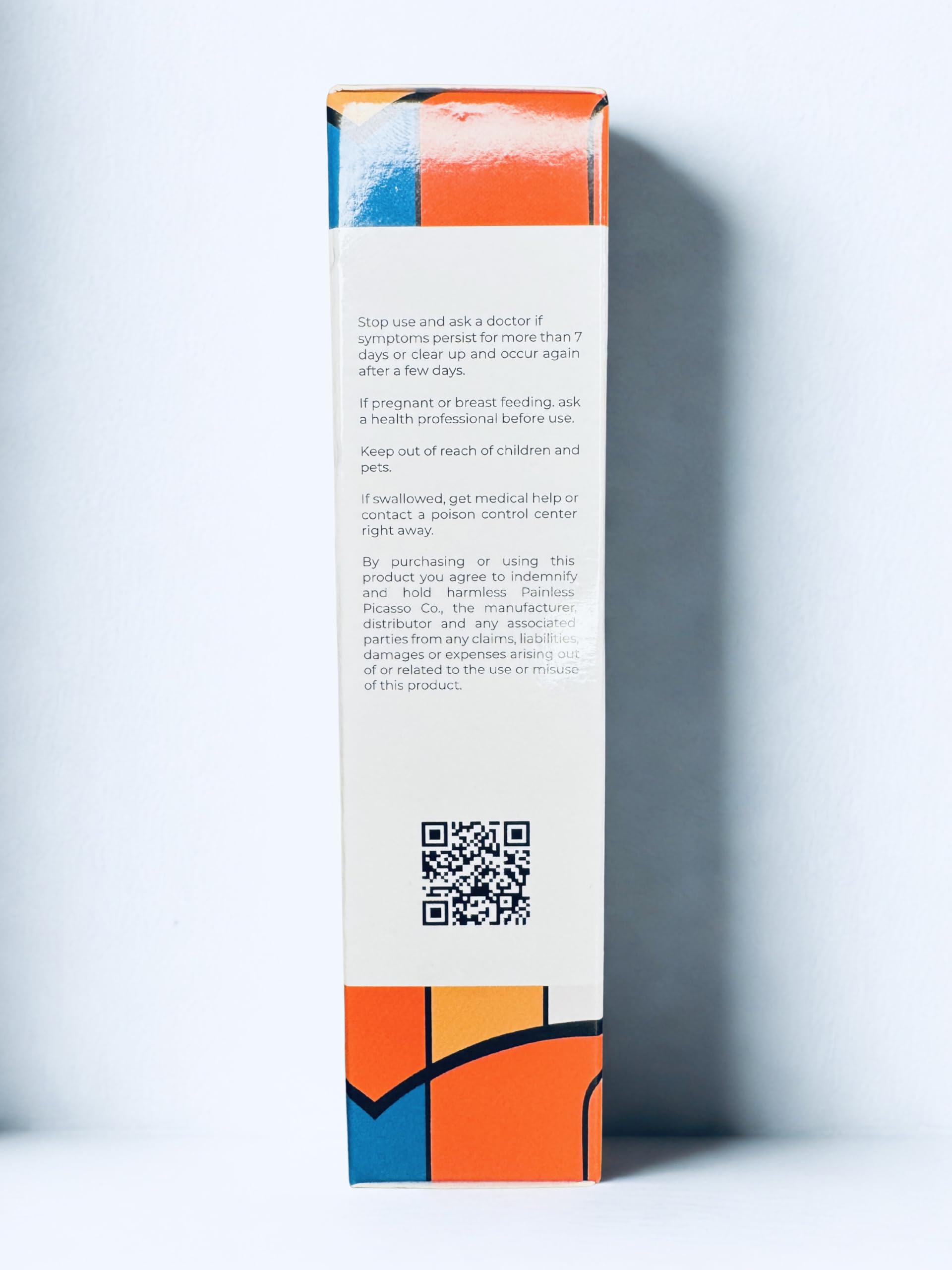 Painless Picasso compact jar demonstrates travel-friendly pre-care for cosmetics.