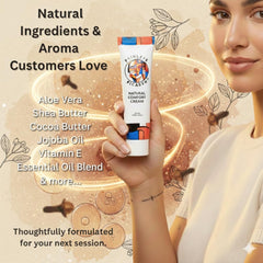 Painless Picasso label close-up reveals plant-based formula attributes.