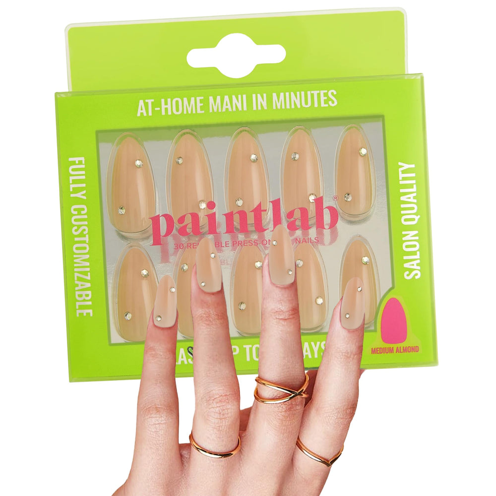 PaintLab Bare Lux varied sizes ensuring a secure, natural-looking fit across nails