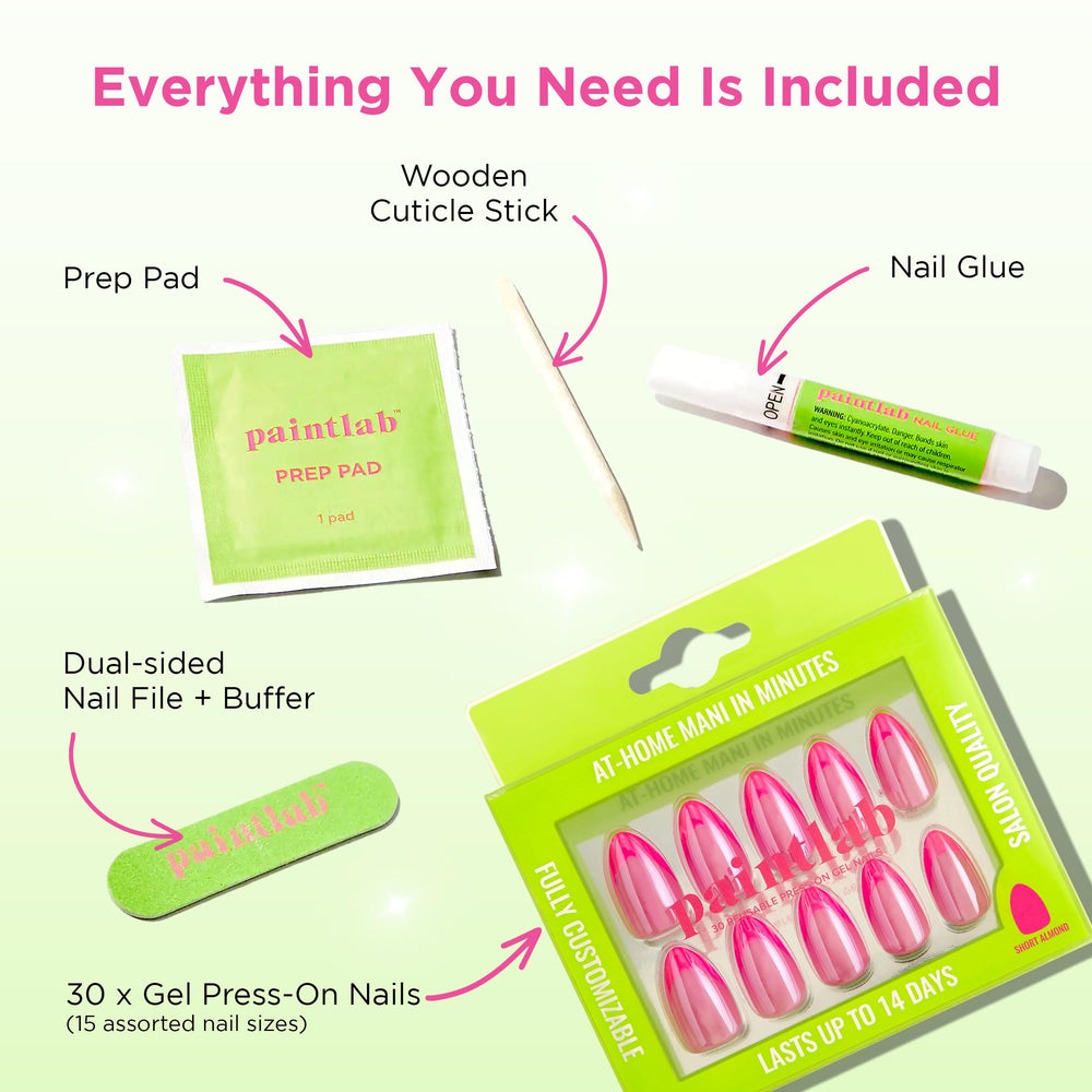 PaintLab cuticle stick and file for precise prep.