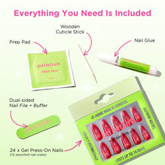 PaintLab cuticle stick for precise nail prep and placement