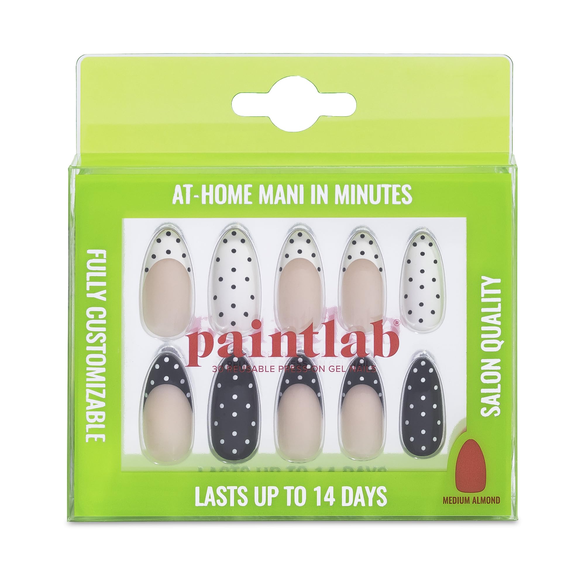 PaintLab Polka Dot Couture fall colors on nails for cozy autumn vibes