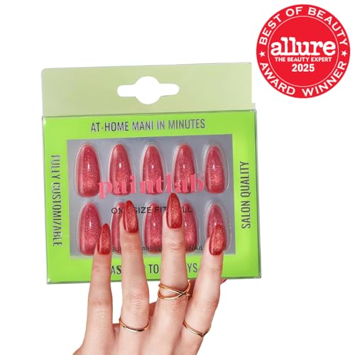 PaintLab glue bottle for press-on nails ensuring secure adhesion and lasting wear