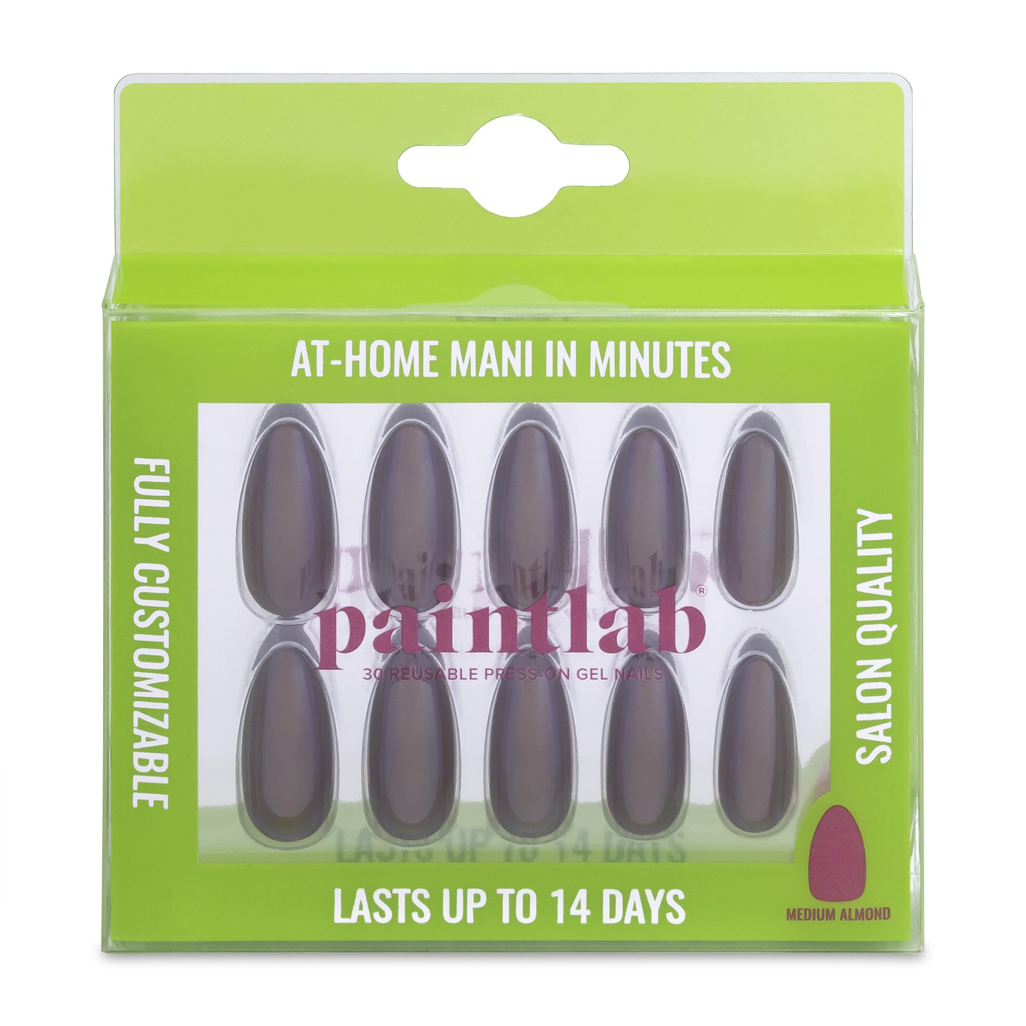 PaintLab Nail glue set with file and prep pad supports easy removal and reuse