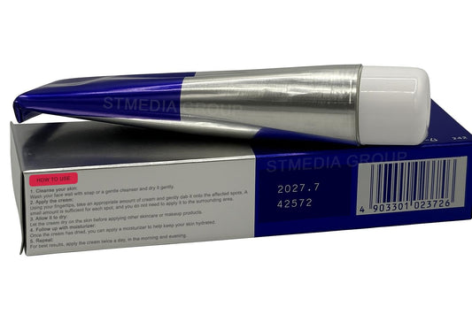 Pair Acne Cream on skin showing quick absorption for targeted spot care