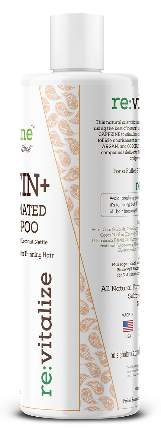 Paisle Botanics Biotin Shampoo with argan oil strengthens strands for a smoother finish