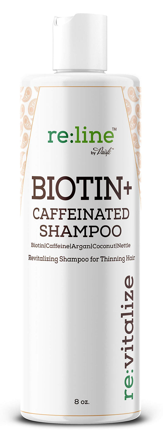 Paisle Botanics Biotin Shampoo with coconut oil nourishes color-treated hair and adds moisture