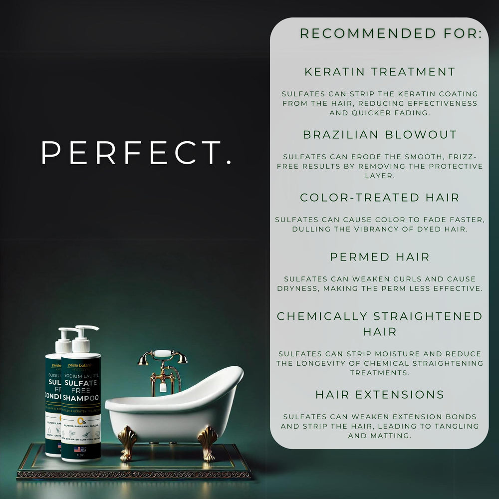 Paisle Botanics color-preserving shampoo reducing fading and boosting shine