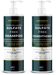 Paisle Botanics shampoo bottle demonstrating color-safe formula for vibrant, long-lasting color