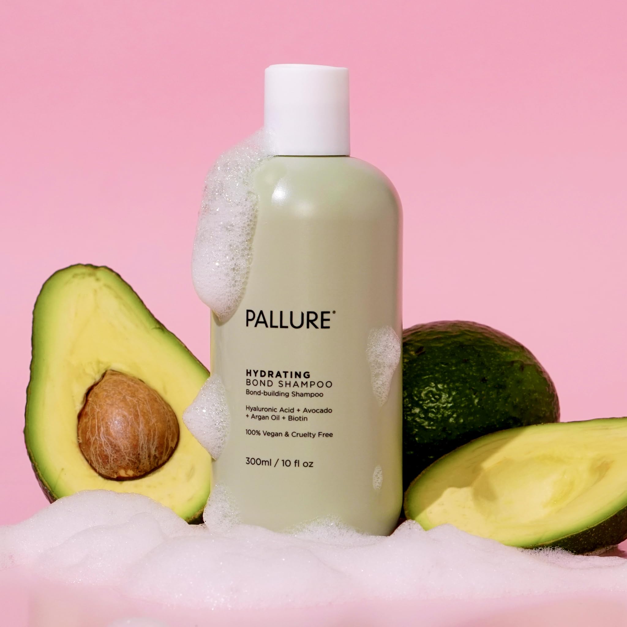 Pallure Bonds Repair action demonstrates strengthening of hair bonds.