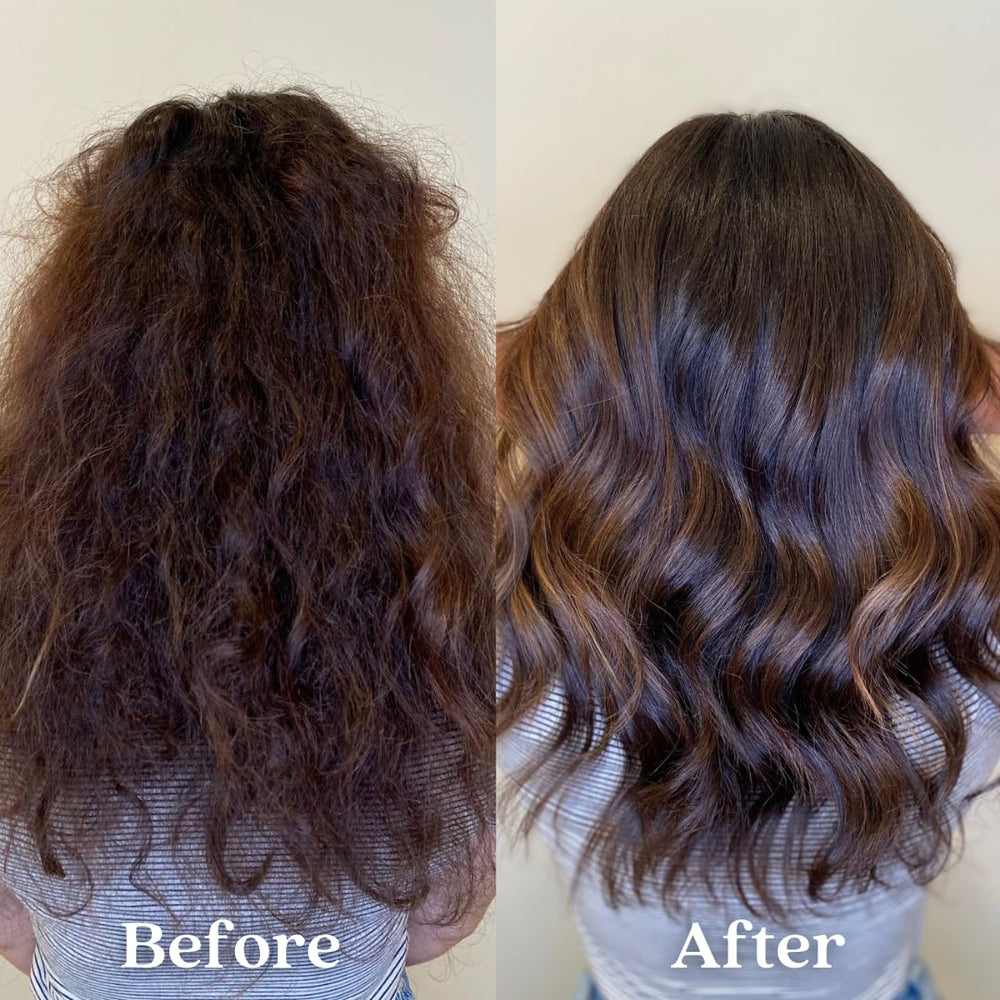 Pallure conditioner ingredients include avocado, argan, hyaluronic acid, and biotin