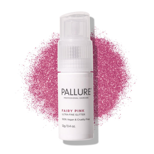 Pallure Ultra-Fine Hair Glitter Radiant Gold adds shimmering color to braids for festival looks.