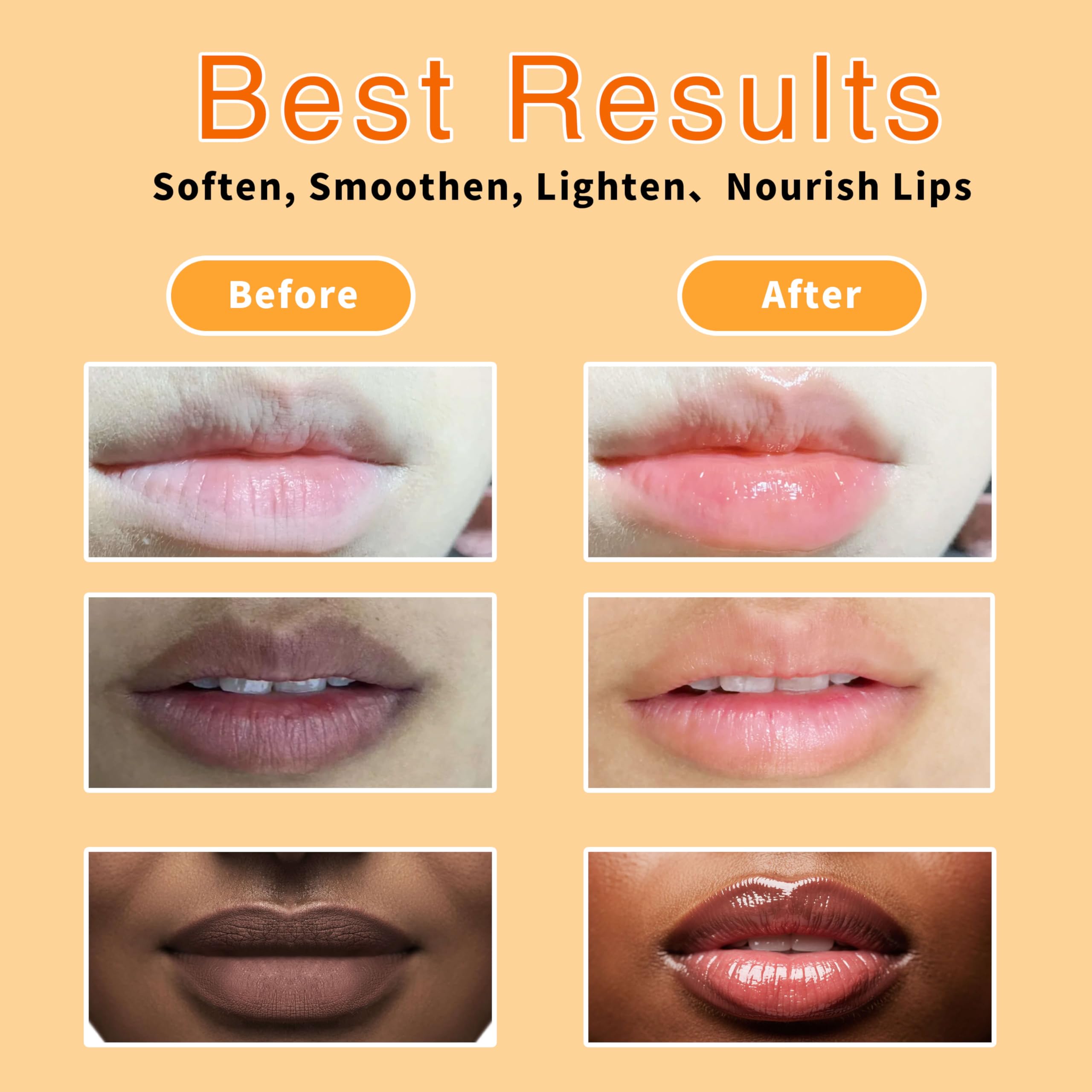 Paminify lip balm non-greasy and fast absorbing.