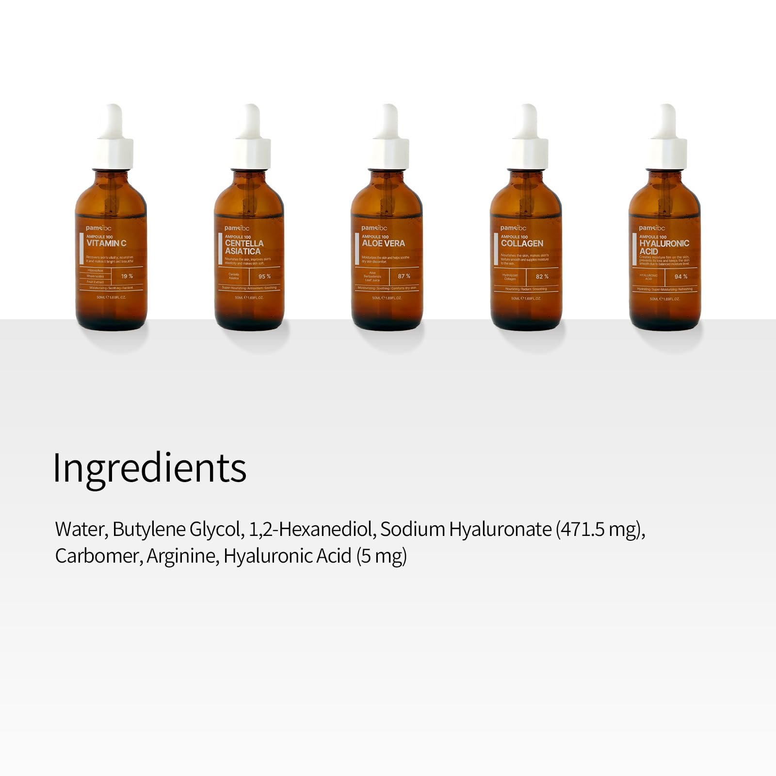PAMSIBC PAMS IBC Ampoule sealed with moisturizer to lock in hydration