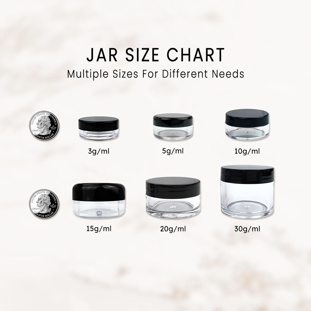 pana beauticom jars with wide mouths for easy filling and removal