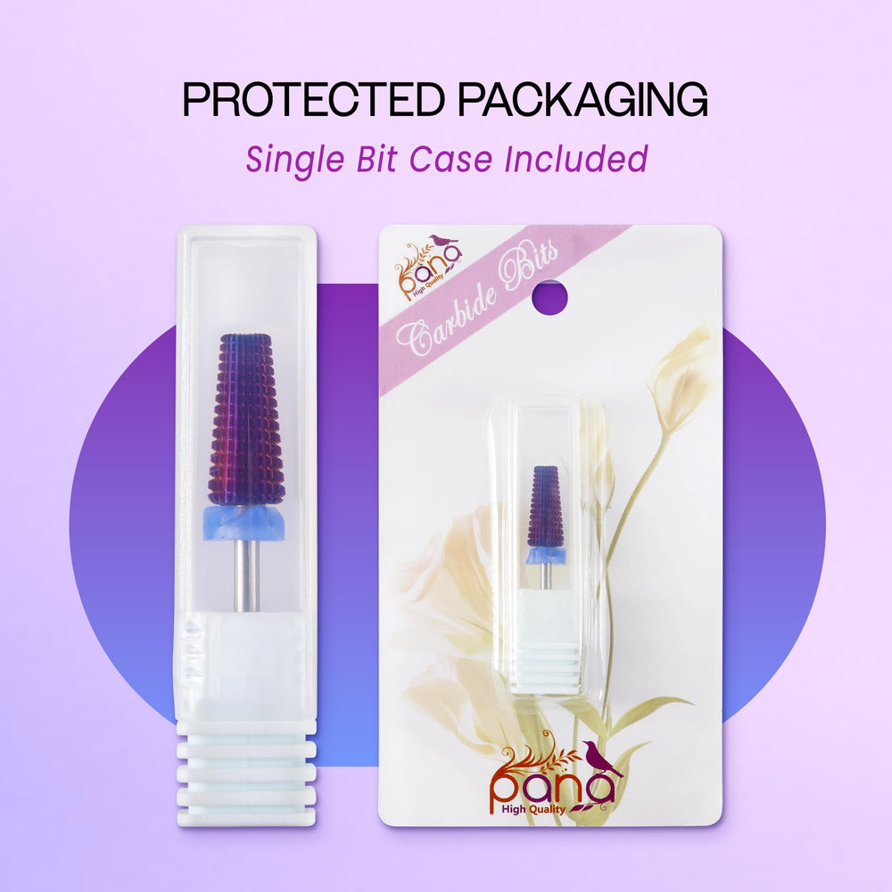 PANA 5-in-1 carbide bit for nail bed prep and shaping