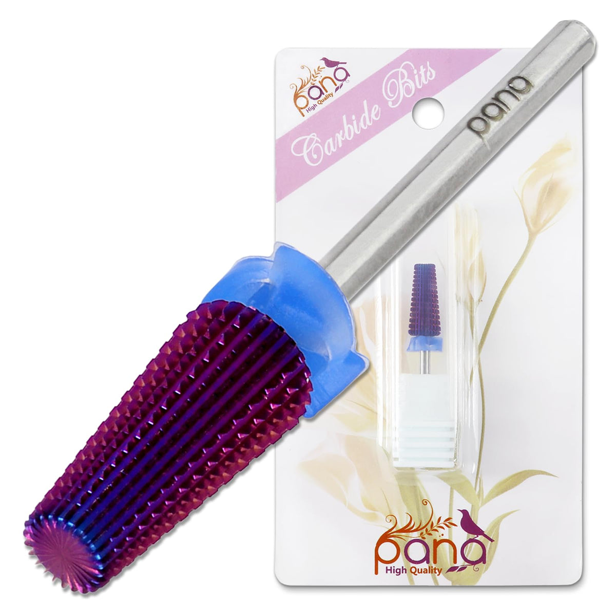 PANA Nail Carbide 5-in-1 bit, two-way rotation for versatile use