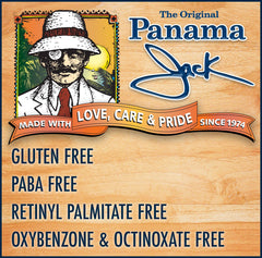 Panama Jack Aloe Moisturizer packaging highlights easy dispensing.