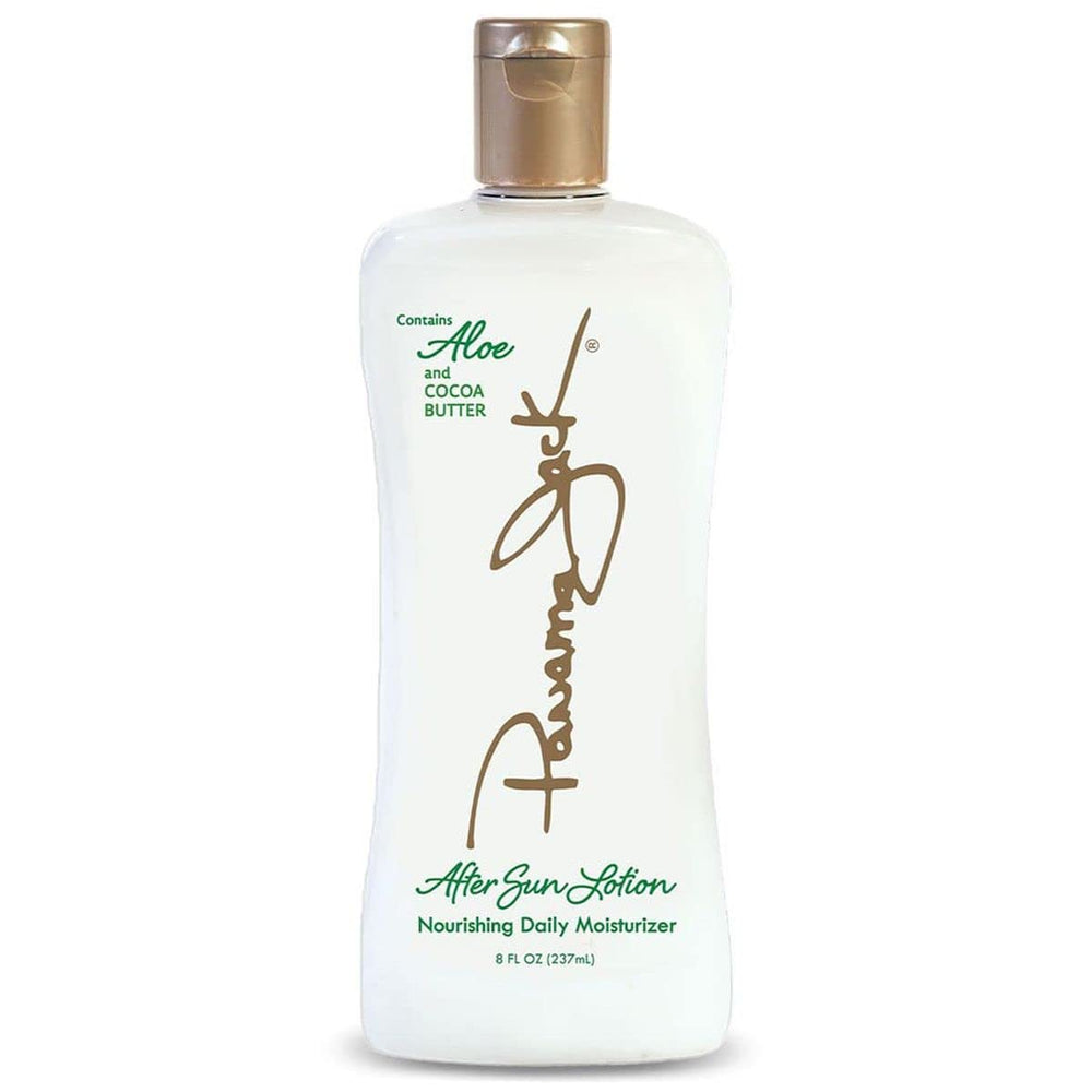 Panama Jack Aloe Moisturizer packaging showing a pack of 12 bottles.