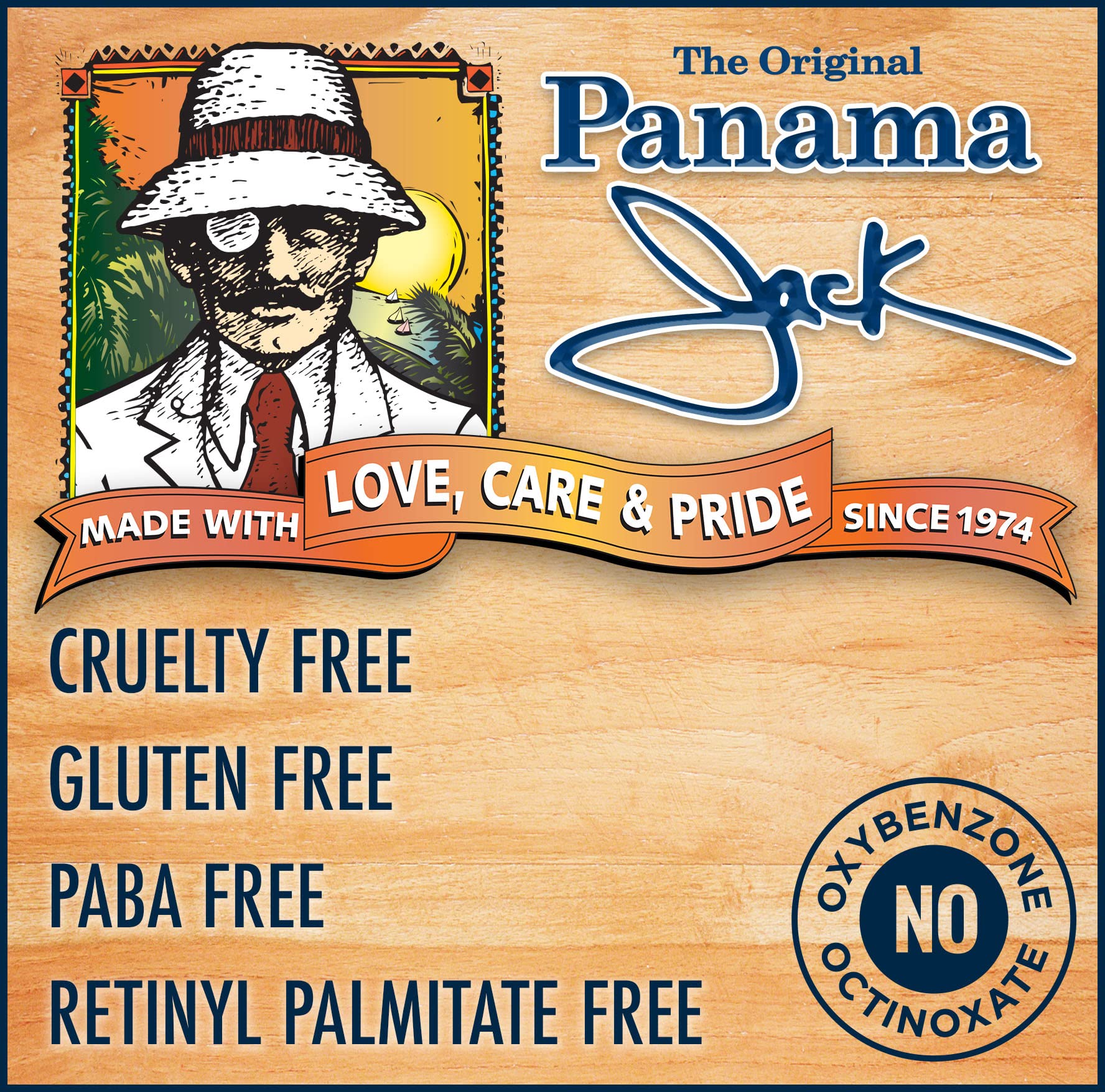 Panama Jack Amplifier Suntan Oil fragrance evokes beach days