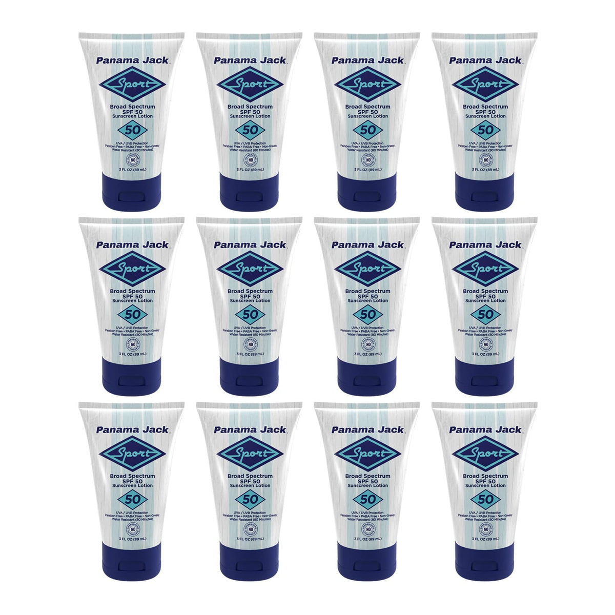 Panama Jack Sport Sunscreen Lotion bottle shown on a sunny day for daily outdoor protection