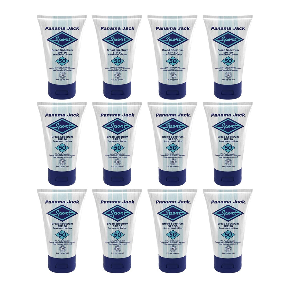 Panama Jack Sport Sunscreen Lotion ideal for beach, hike, and poolside sessions