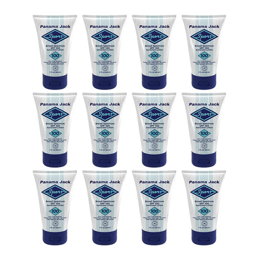 Panama Jack Sport Sunscreen Lotion SPF 100 bottle for active days