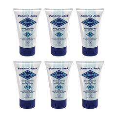 Panama Jack water-resistance icon with SPF 30 indicating 80 minutes protection.
