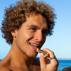 Panama Jack SPF 45 lip balm highlights broad-spectrum protection