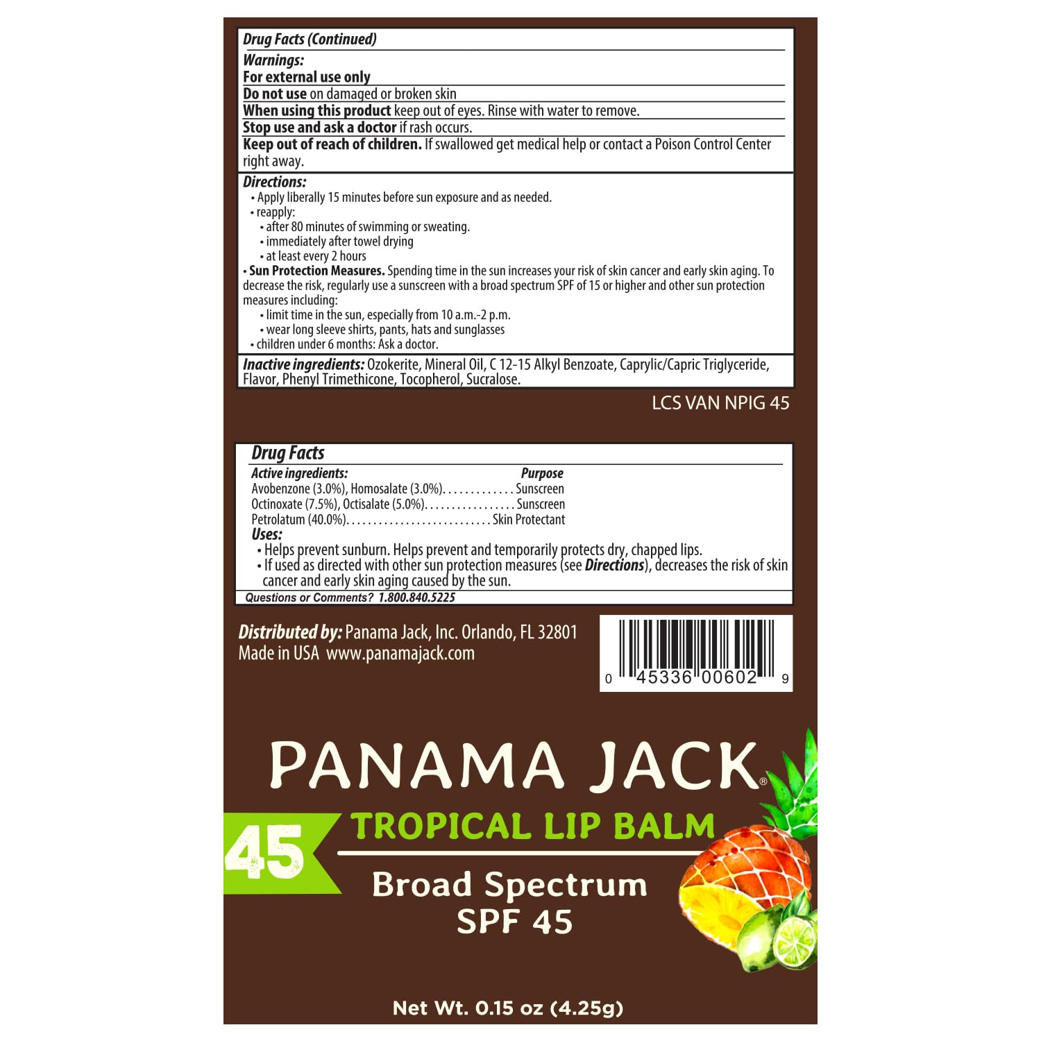 Panama Jack SPF 45 lip balm glow during a sunny outdoor moment