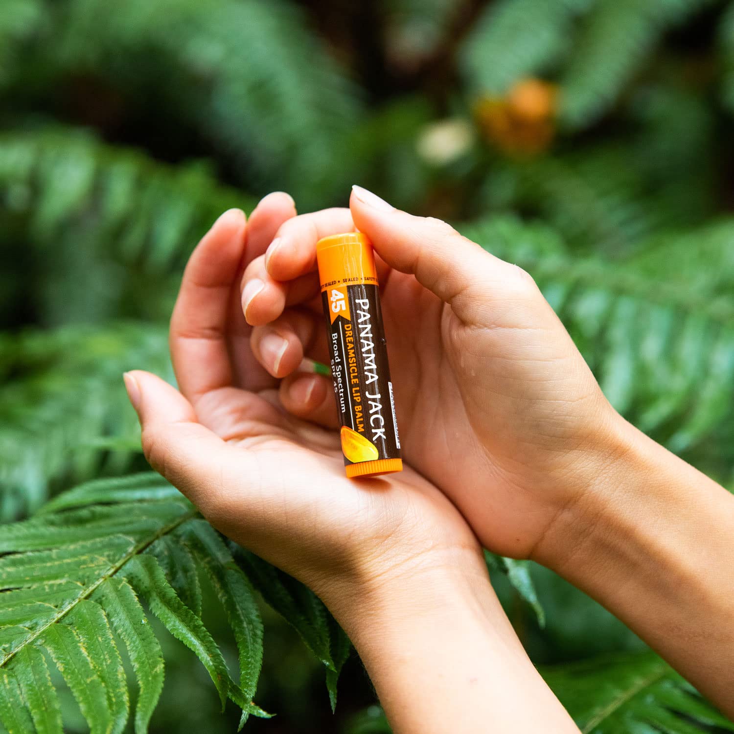 Panama Jack Sunscreen Lip Balm Vanilla front view for everyday SPF protection