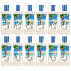 Panama Jack SPF 15 bottle demonstrates broad spectrum protection for sunny days