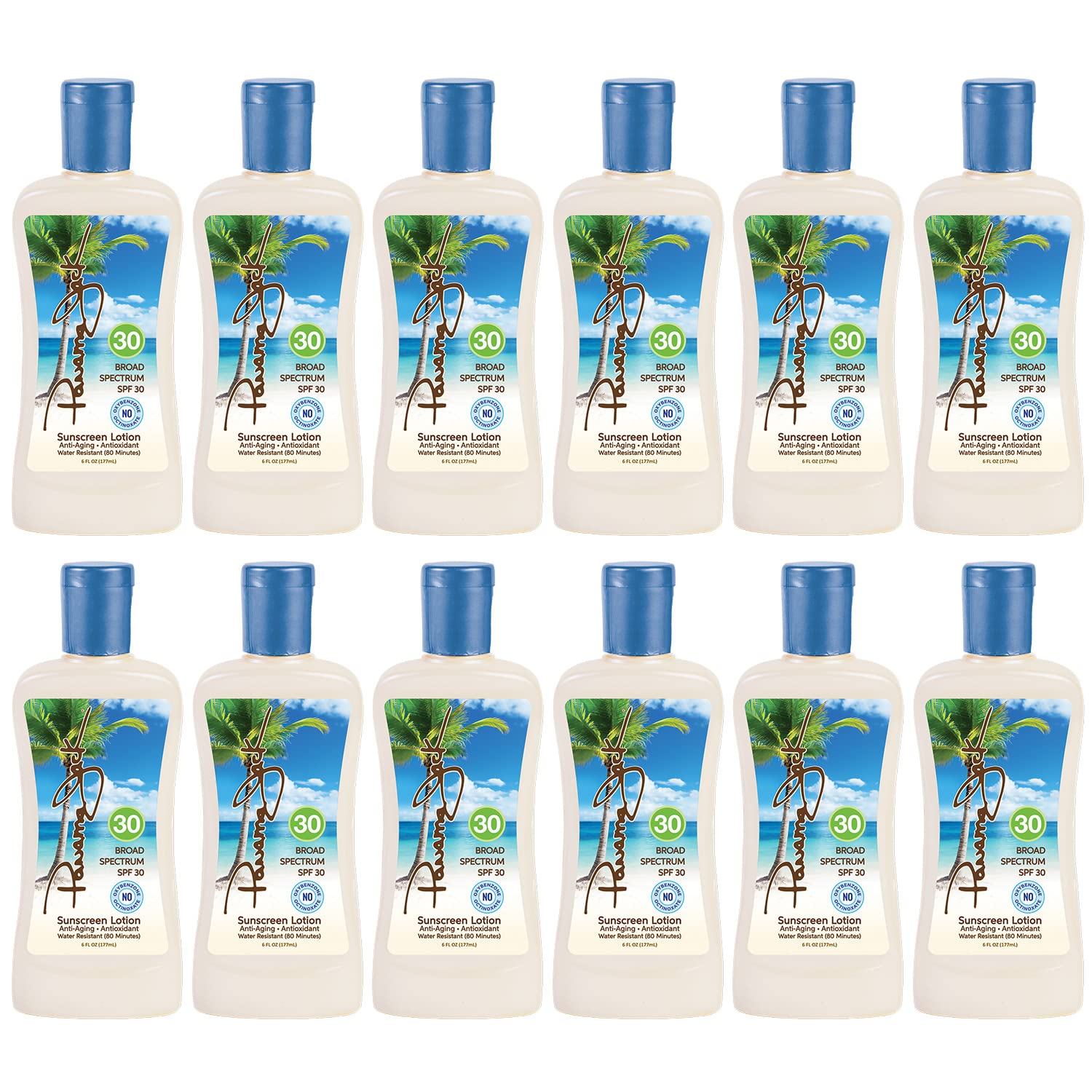 Panama Jack SPF 30 sunscreen bottle ready for outdoor protection