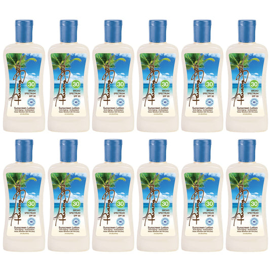 Panama Jack SPF 30 sunscreen bottle ready for outdoor protection