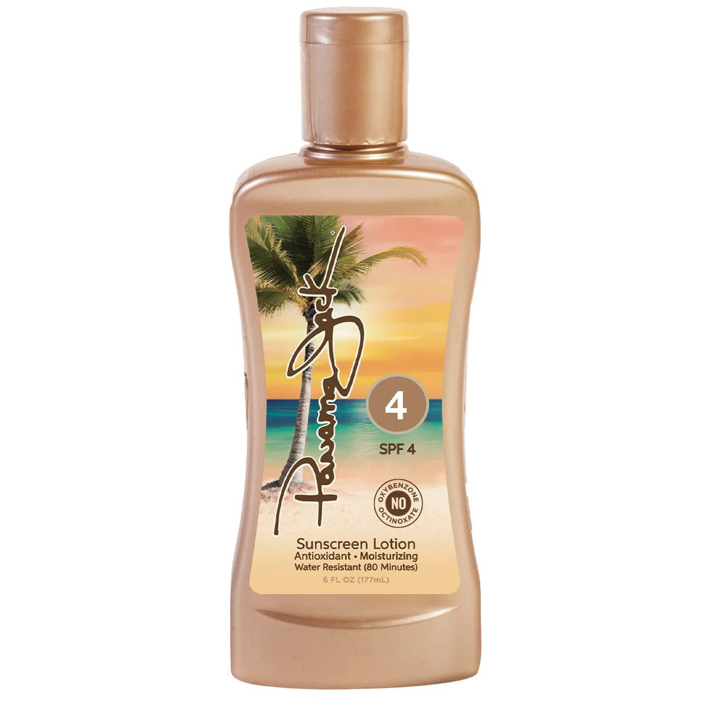 Panama Jack Sunscreen Tanning Lotion 2-pack front view for home use.