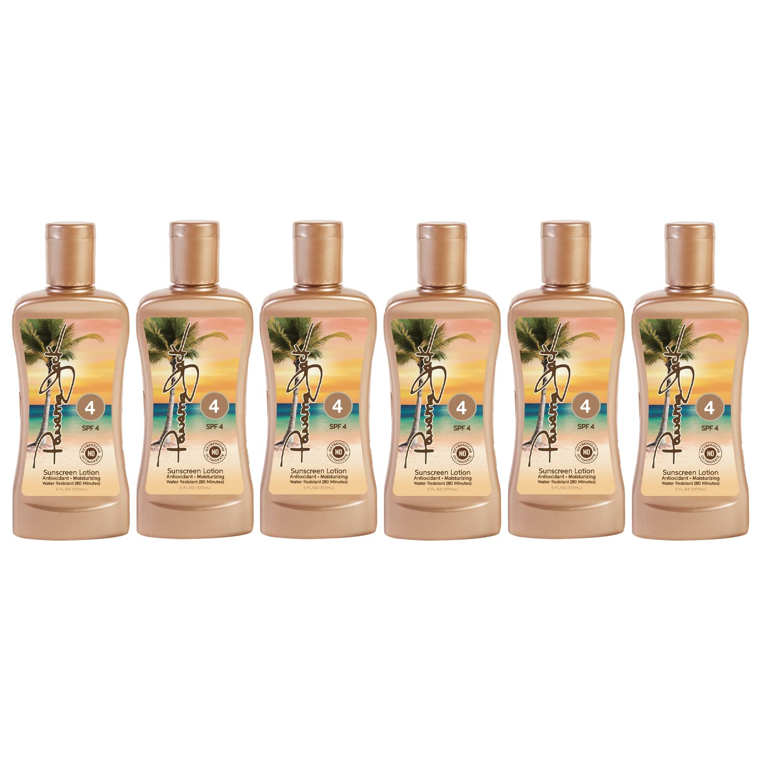 Panama Jack Sunscreen Tanning Lotion applied on skin outdoors.
