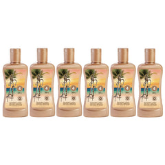 Panama Jack Sunscreen Tanning Lotion applied on skin outdoors.