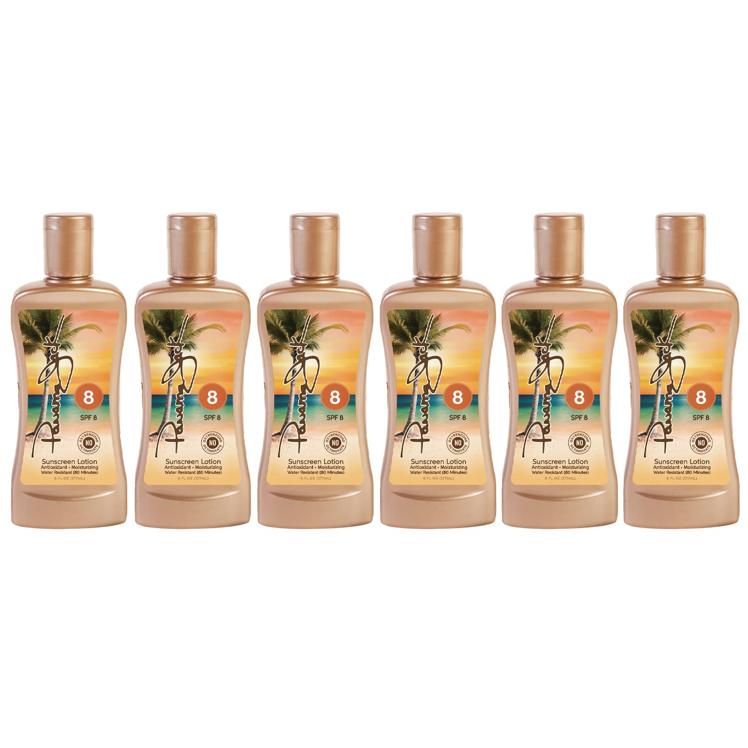 Applying Panama Jack Sunscreen Tanning Lotion SPF 8 on skin