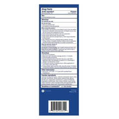 PanOxyl foaming acne wash back label explains simple usage steps
