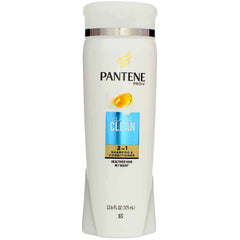 Pantene 2in1 Classic Clean bottle ready for a fast daily routine.