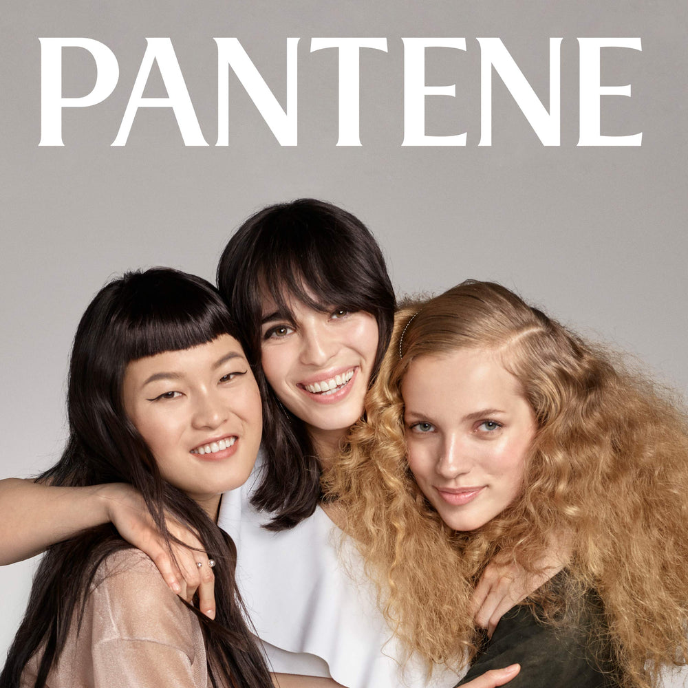 Pantene Pro-V Curl Perfection routine promoting defined curls in daily styling.