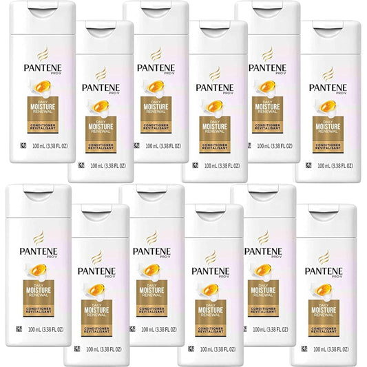 Pantene Daily Moisture Renewal conditioner bottle for 24-hour hydration and smoother hair
