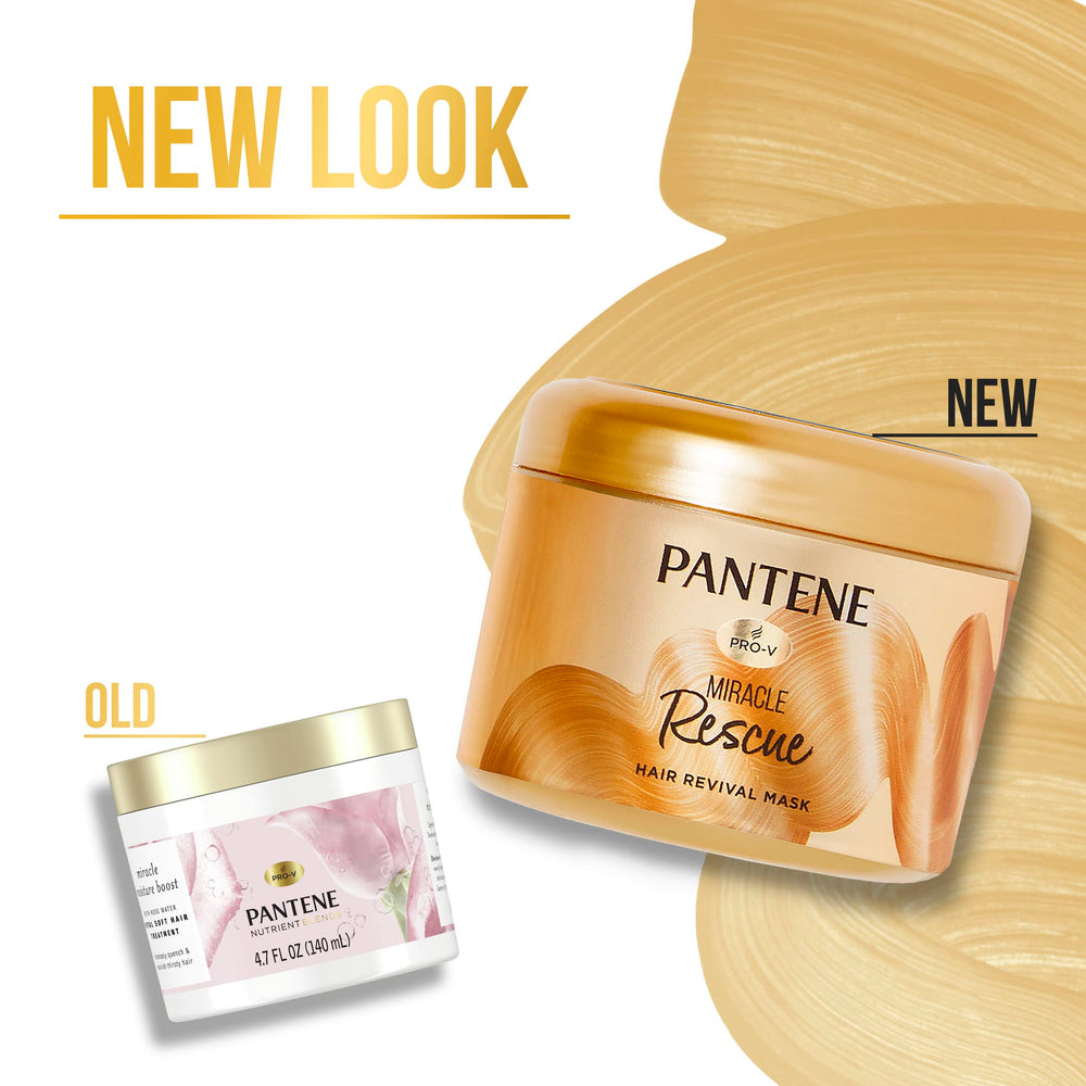 Pantene Miracle Rescue revives color-treated hair with conditioning.