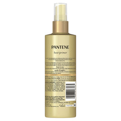Pantene Pro-V Nutrient Boost spray mist delivering heat protection during styling.
