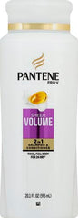 Pantene Pro-V Sheer Volume shampoo lather shows rich foam for detangling